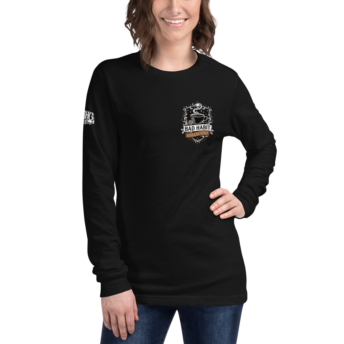 Women's Cleared for Takeoff Long Sleeve Tee | Bad Habit Collective