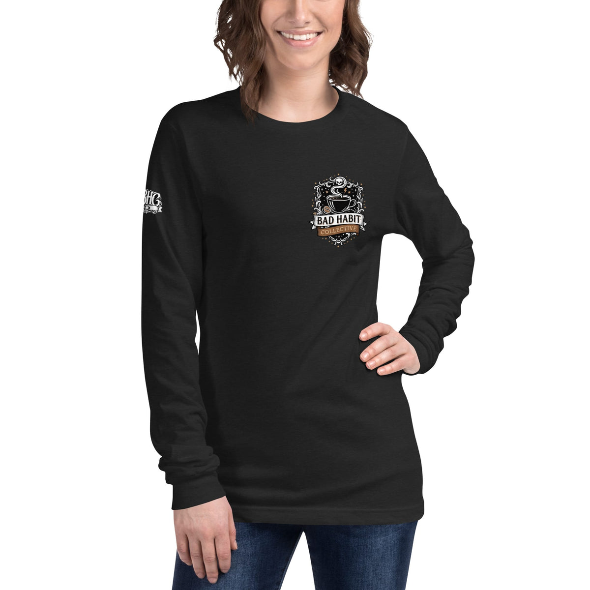Women's Cleared for Takeoff Long Sleeve Tee | Bad Habit Collective