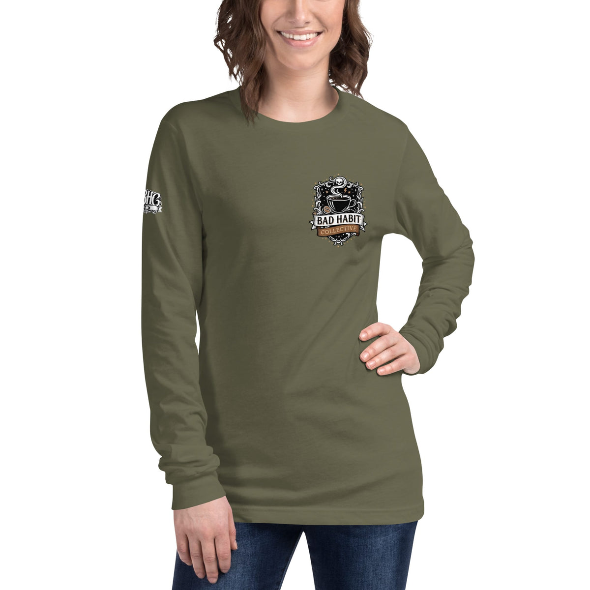 Women's Cleared for Takeoff Long Sleeve Tee | Bad Habit Collective