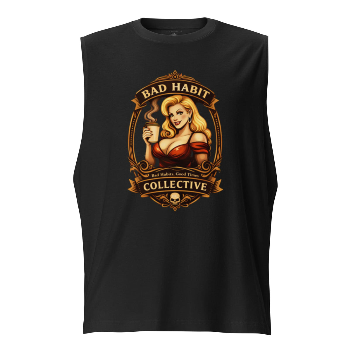 Hell on Wheels Muscle Shirt | Bad Habit Collective