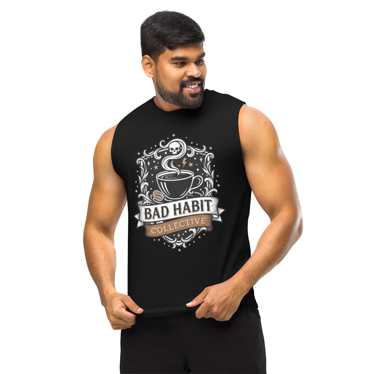 Busty Brews Muscle Shirt | Bad Habit Collective