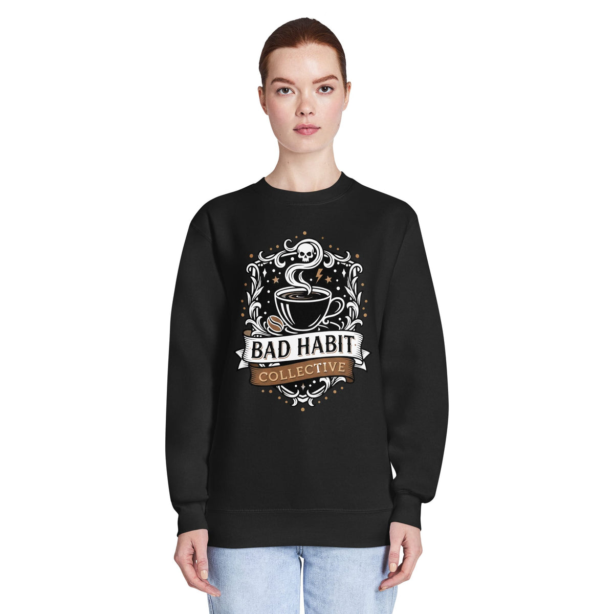 Unisex Premium Crew Neck Sweatshirt | Bad Habit Collective