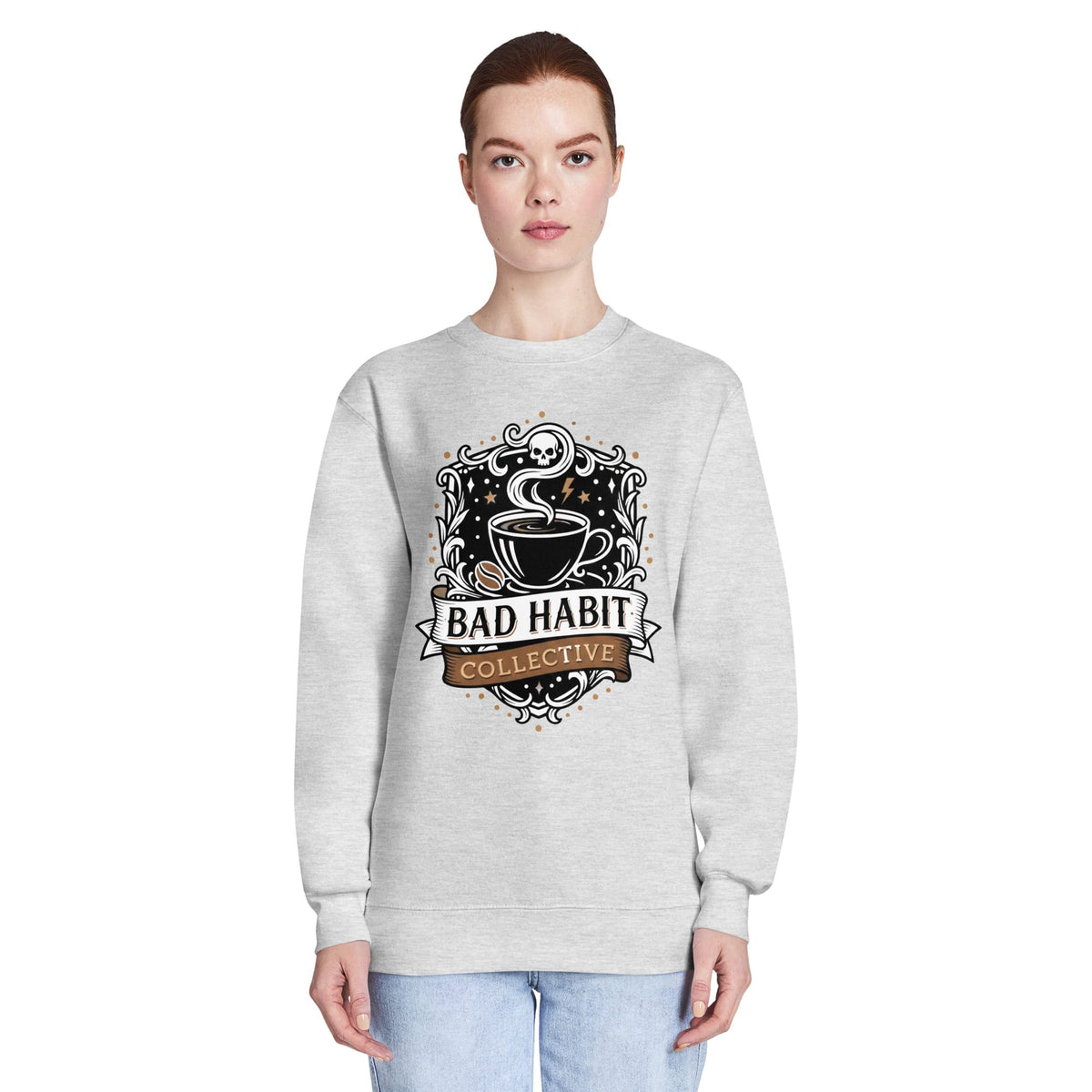 Unisex Premium Crew Neck Sweatshirt | Bad Habit Collective