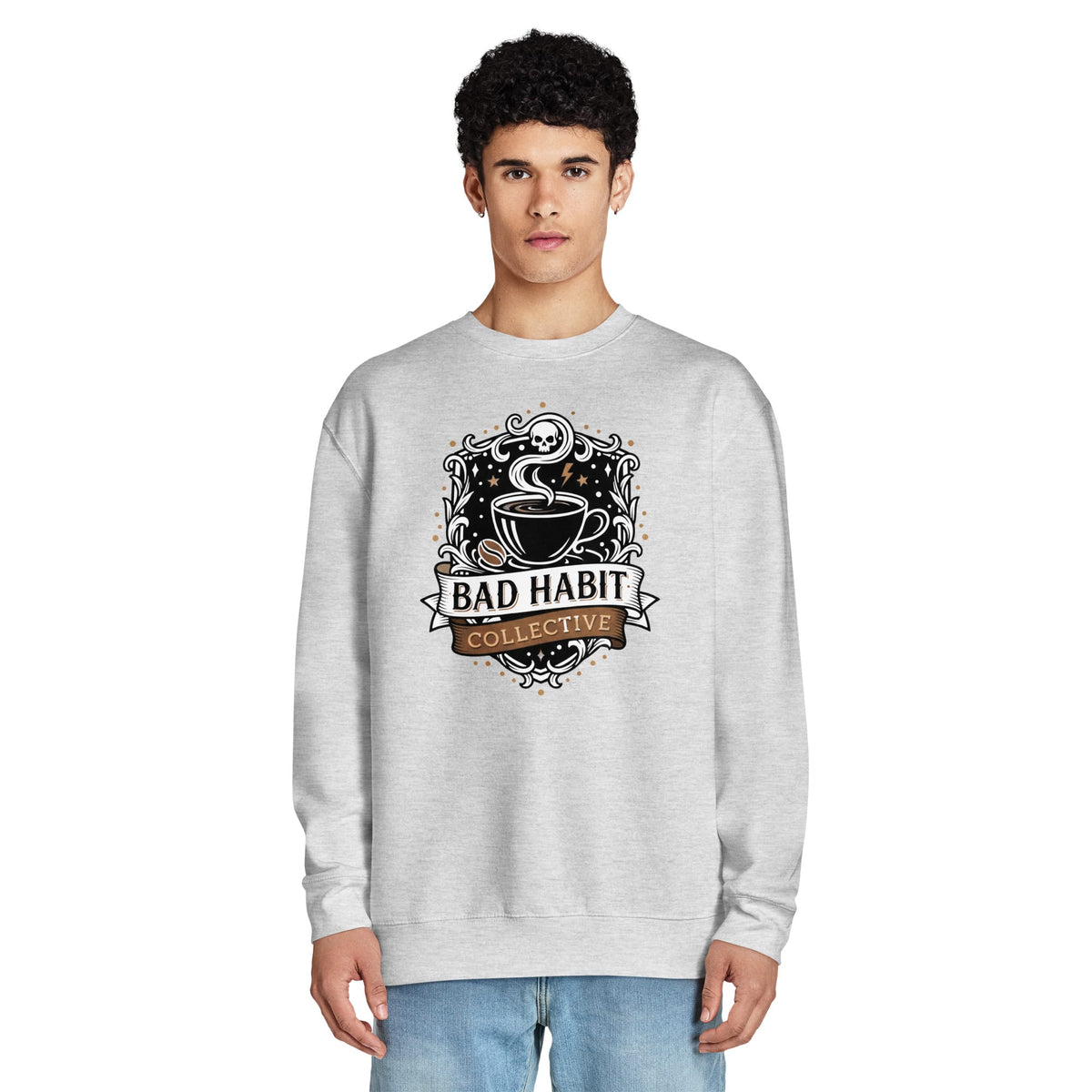 Unisex Premium Crew Neck Sweatshirt | Bad Habit Collective