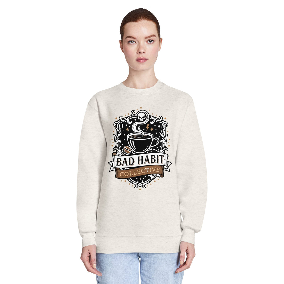 Unisex Premium Crew Neck Sweatshirt | Bad Habit Collective