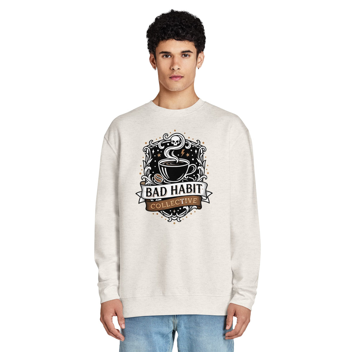 Unisex Premium Crew Neck Sweatshirt | Bad Habit Collective