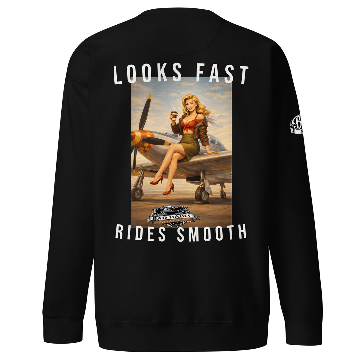 Men's Cleared for Takeoff Premium Sweatshirt | Bad Habit Collective