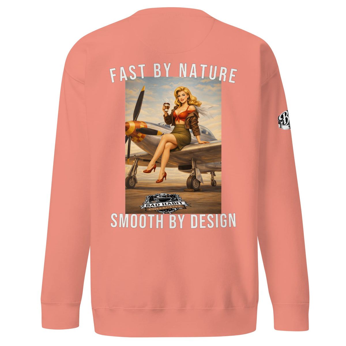 Women's Cleared for Takeoff Premium Sweatshirt | Bad Habit Collective