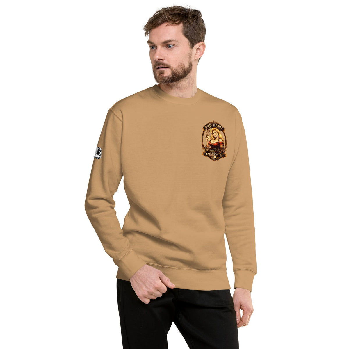 Men's Cleared for Takeoff Premium Sweatshirt | Bad Habit Collective