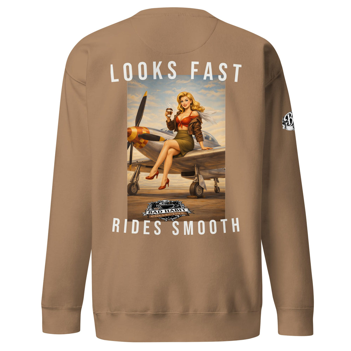 Men's Cleared for Takeoff Premium Sweatshirt | Bad Habit Collective