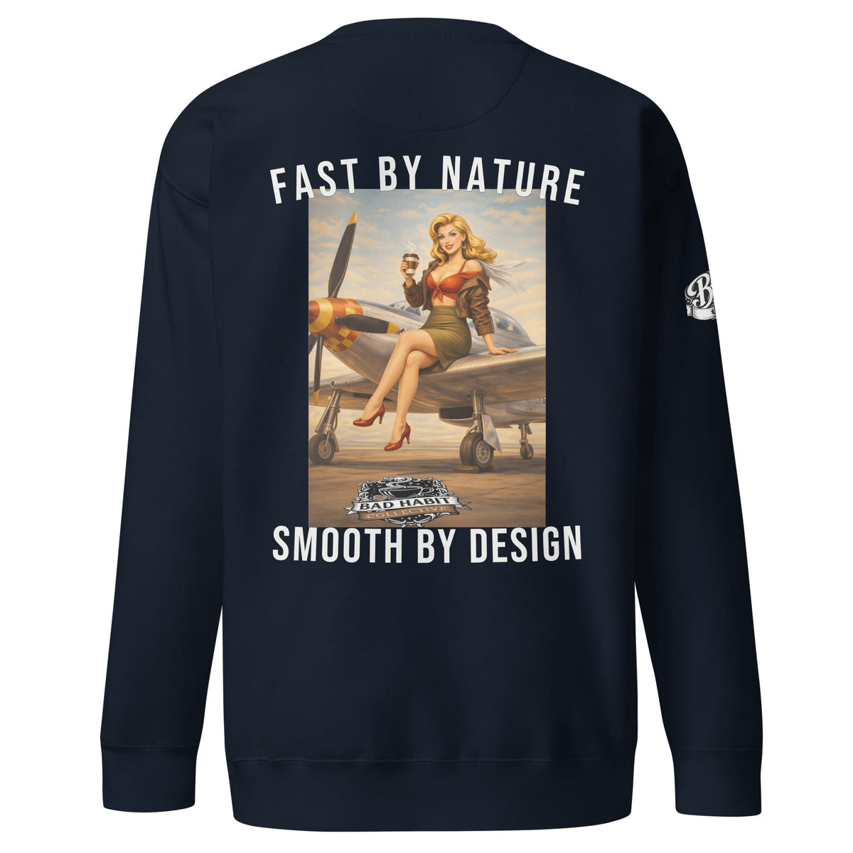 Women's Cleared for Takeoff Premium Sweatshirt | Bad Habit Collective