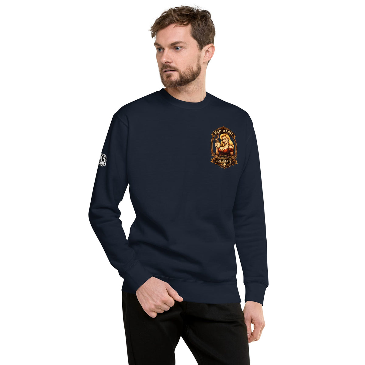 Men's Cleared for Takeoff Premium Sweatshirt | Bad Habit Collective