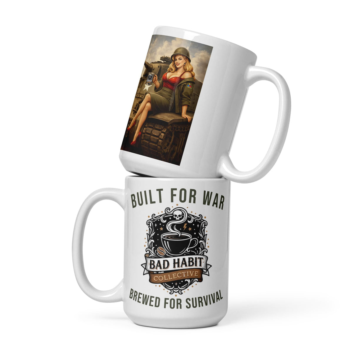 Hell On Wheels Glossy Mug | Bad Habit Collective