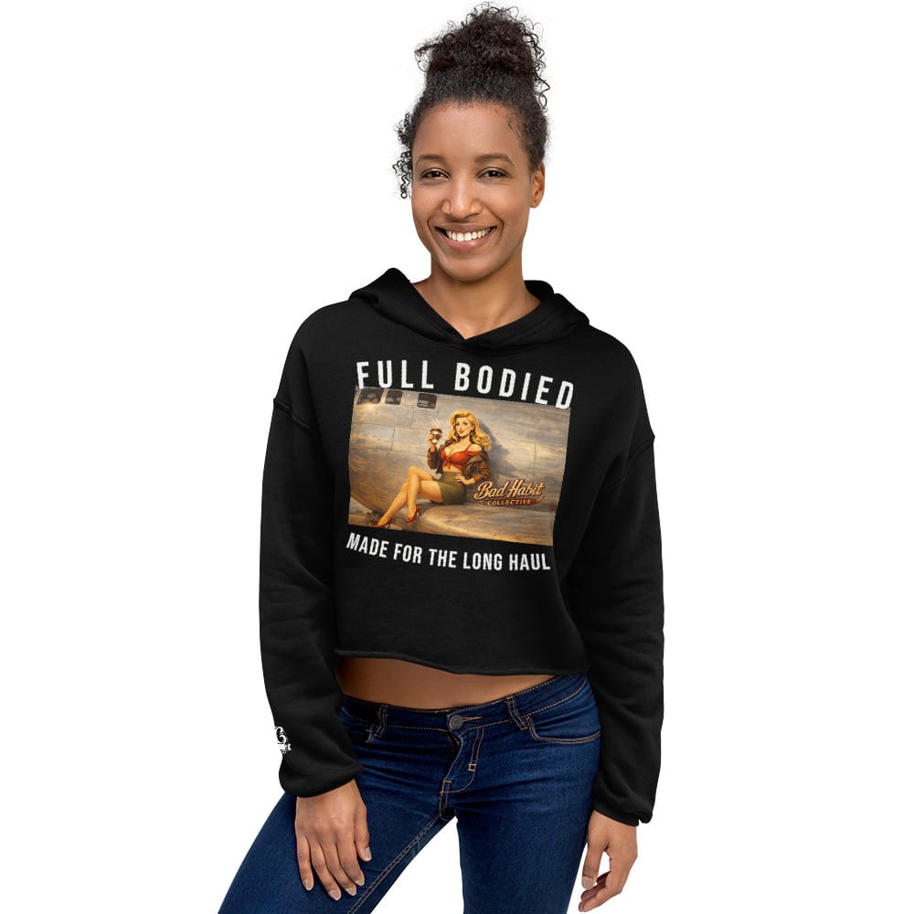 Bombs Away Crop Hoodie | Bad Habit Collective
