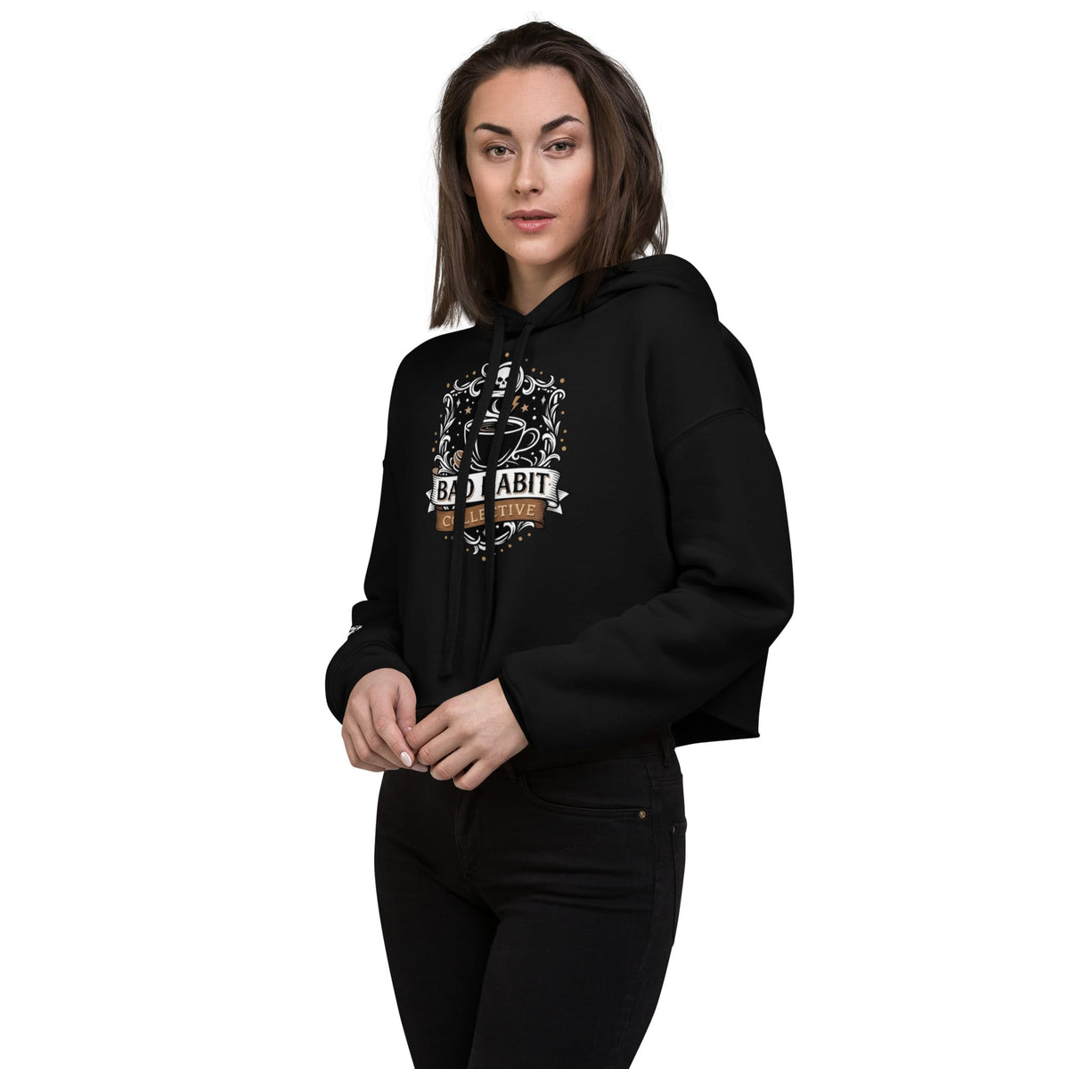 Bad Habit Collective Crop Hoodie | Bad Habit Collective