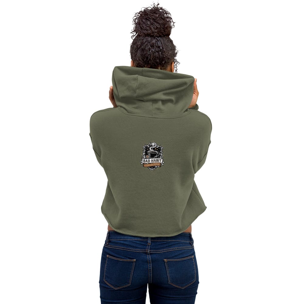 Women's Hell on Wheels Crop Hoodie | Bad Habit Collective