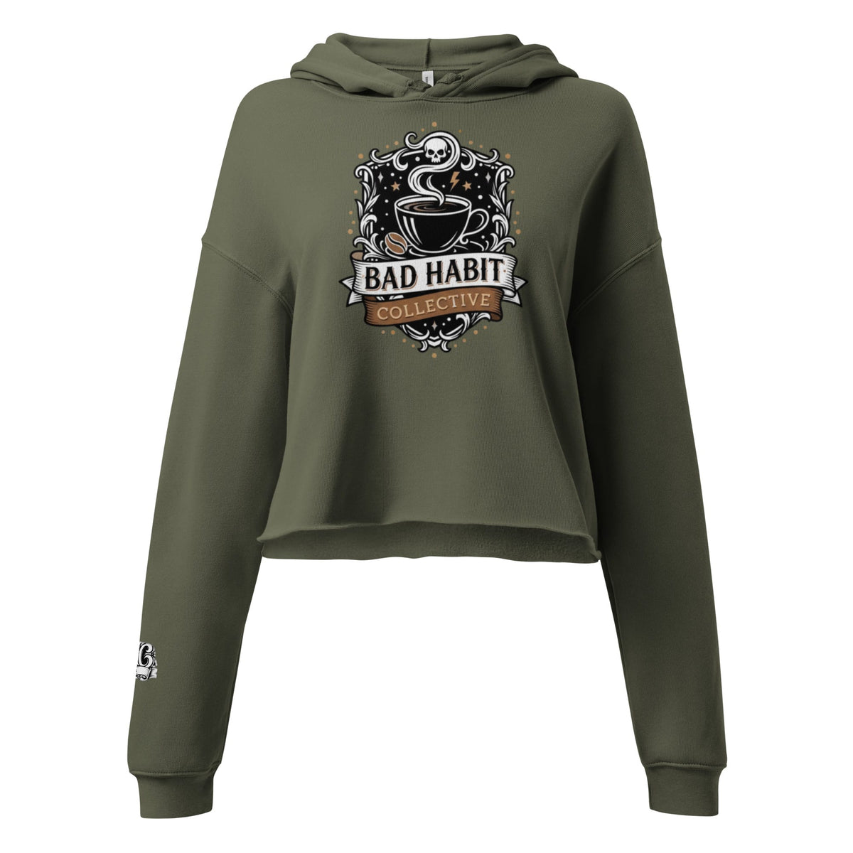 Bad Habit Collective Crop Hoodie | Bad Habit Collective