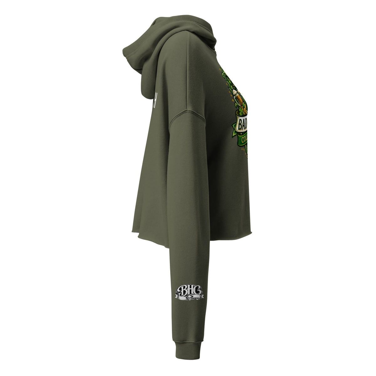 Gettin' Lucky Crop Hoodie | Bad Habit Collective