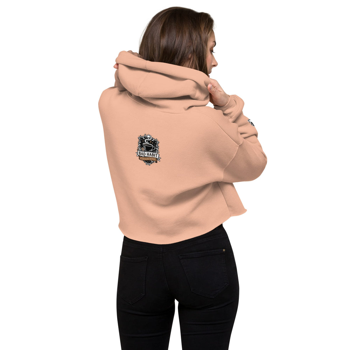 Women's Hell on Wheels Crop Hoodie | Bad Habit Collective