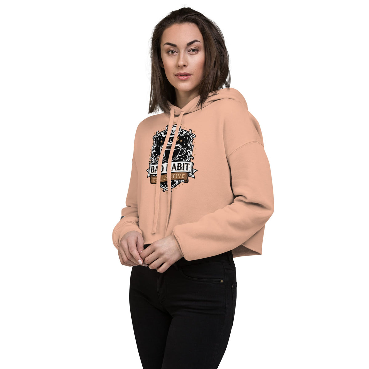 Bad Habit Collective Crop Hoodie | Bad Habit Collective