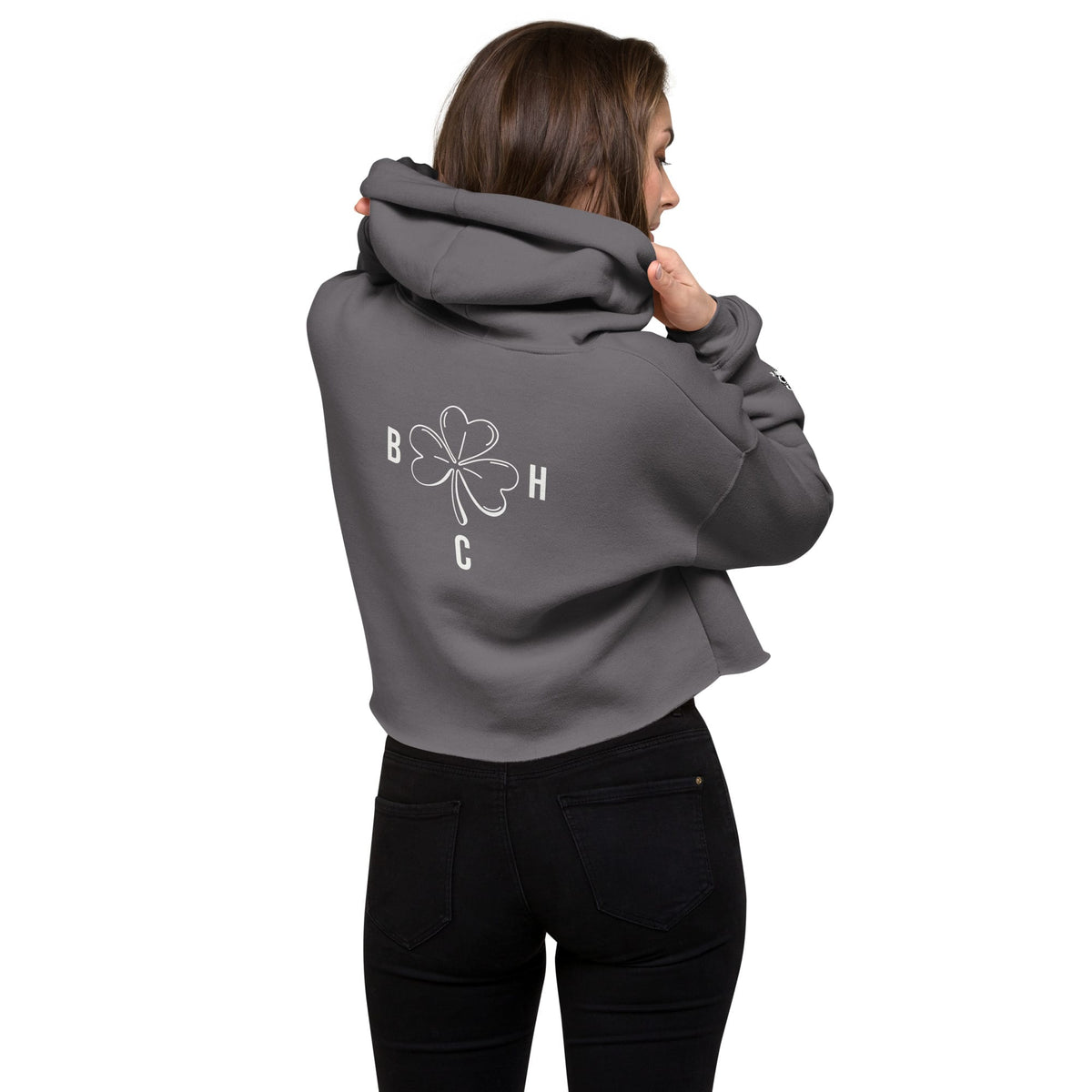 Gettin' Lucky Crop Hoodie | Bad Habit Collective