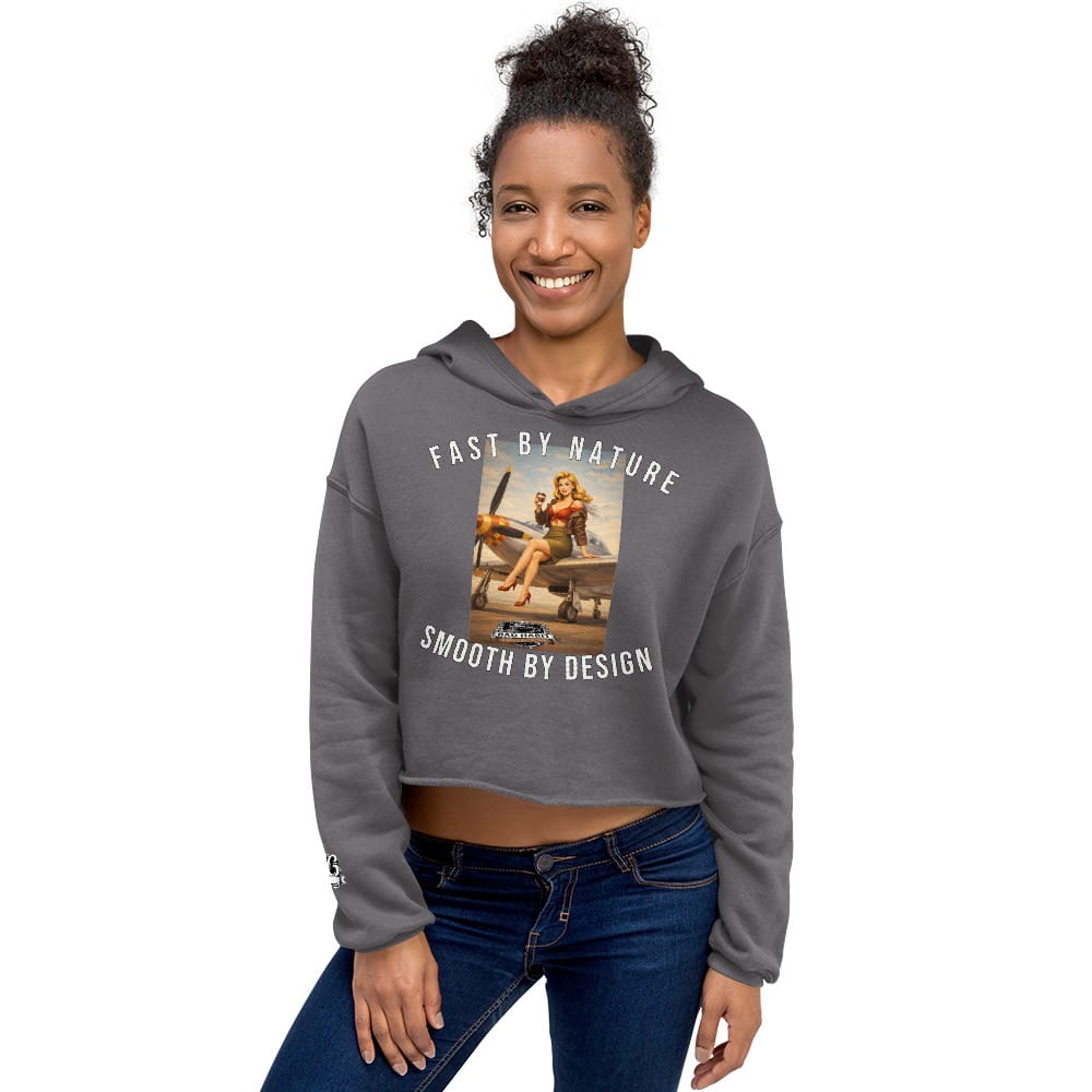 Cleared for Takeoff Crop Hoodie | Bad Habit Collective