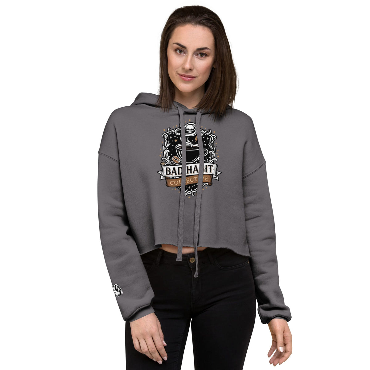 Bad Habit Collective Crop Hoodie | Bad Habit Collective