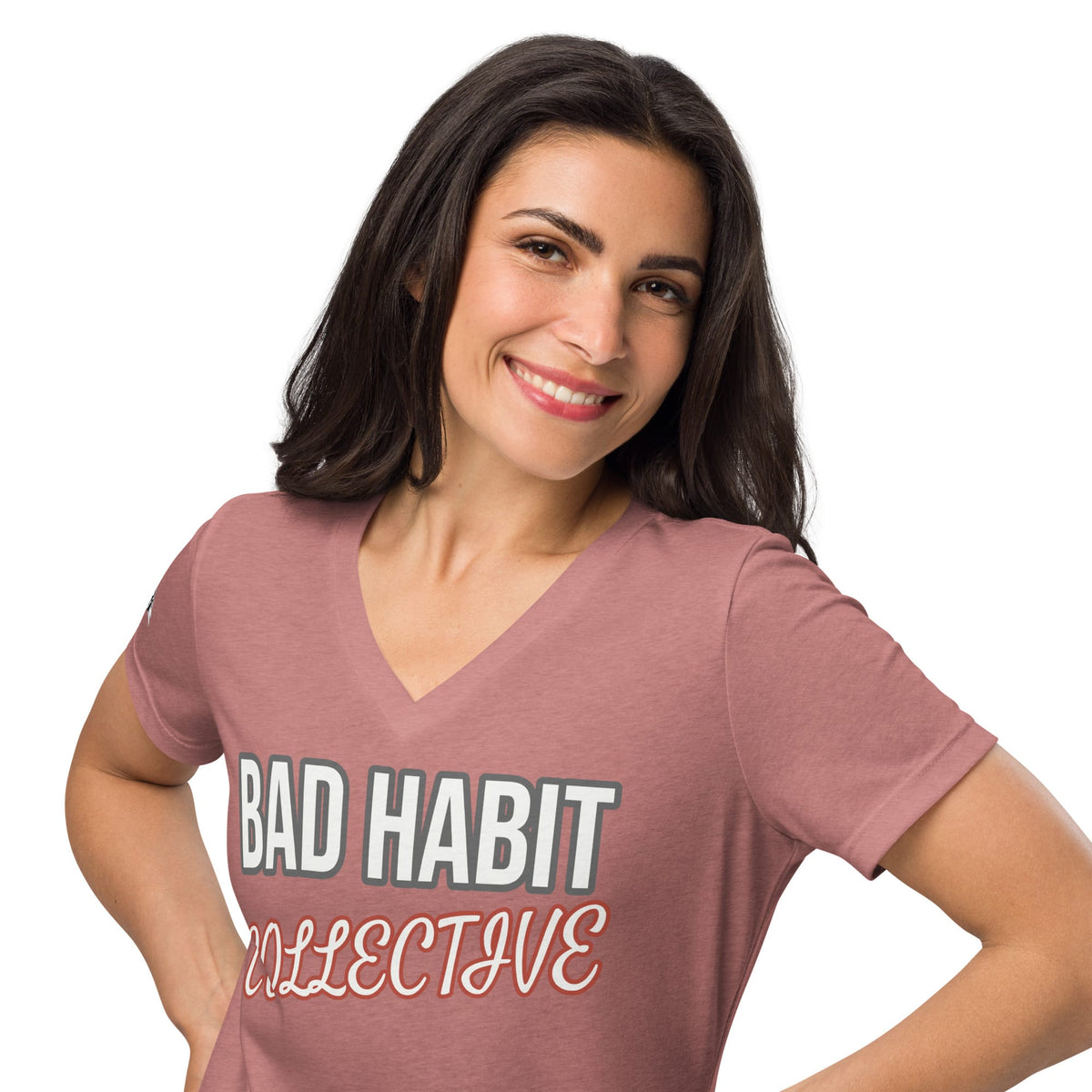 Women’s Bomb's Away Relaxed V-Neck T-Shirt | Bad Habit Collective