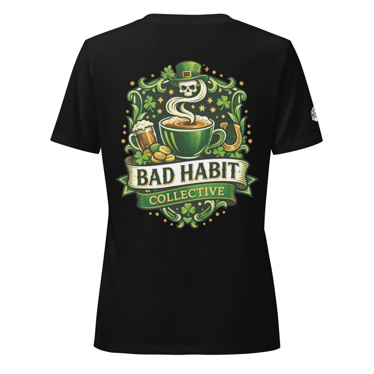Women’s Gettin' Lucky Relaxed V-Neck T-Shirt | Bad Habit Collective