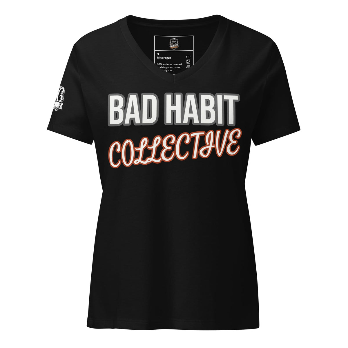 Women’s Cleared for Takeoff Relaxed V-neck T-shirt | Bad Habit Collective