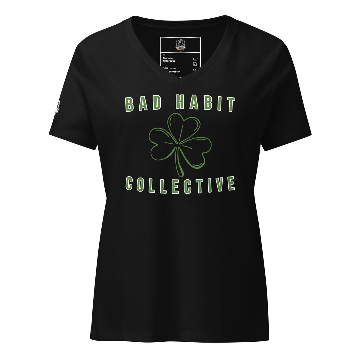 Women’s Gettin' Lucky Relaxed V-Neck T-Shirt | Bad Habit Collective