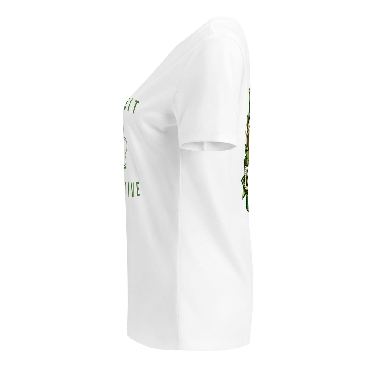 Women’s Gettin' Lucky Relaxed V-Neck T-Shirt | Bad Habit Collective