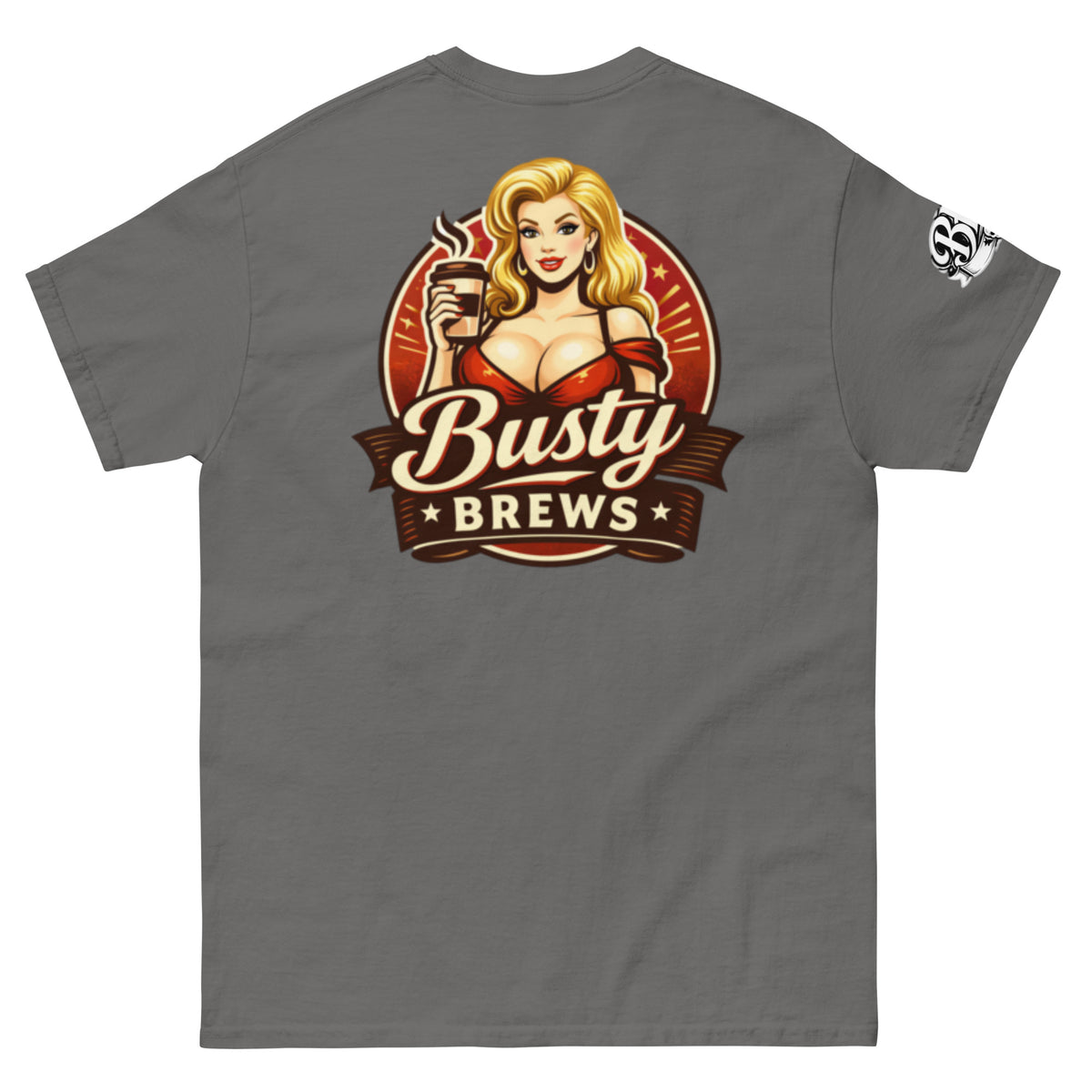 BHC- Busty Brews Classic Tee | Bad Habit Collective