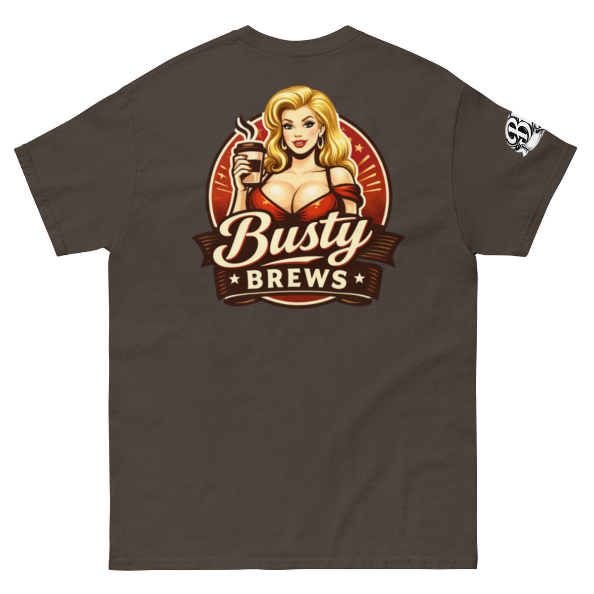 BHC- Busty Brews Classic Tee | Bad Habit Collective
