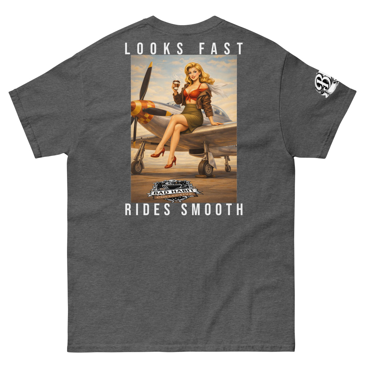 Men's Cleared for Take Off T-shirt | Bad Habit Collective