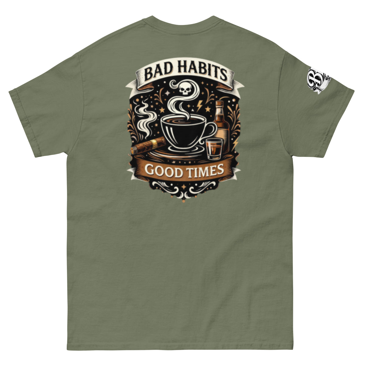Bad Habits, Good Times Classic Tee | Bad Habit Collective