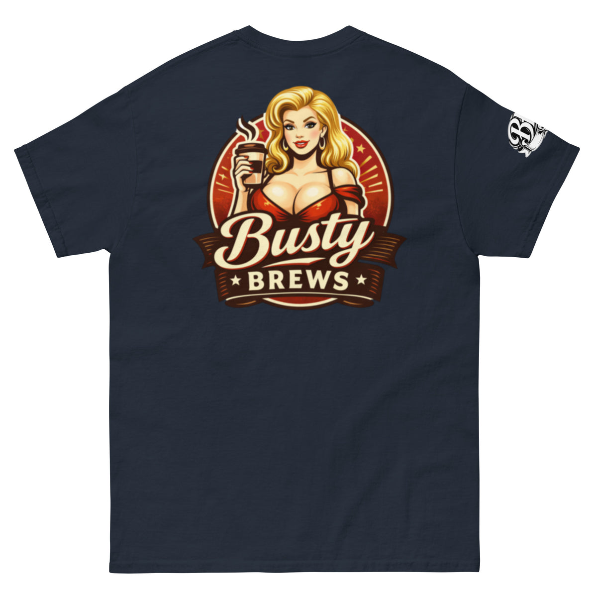 BHC- Busty Brews Classic Tee | Bad Habit Collective