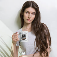Cleared for Takeoff White Glossy Mug | Bad Habit Collective