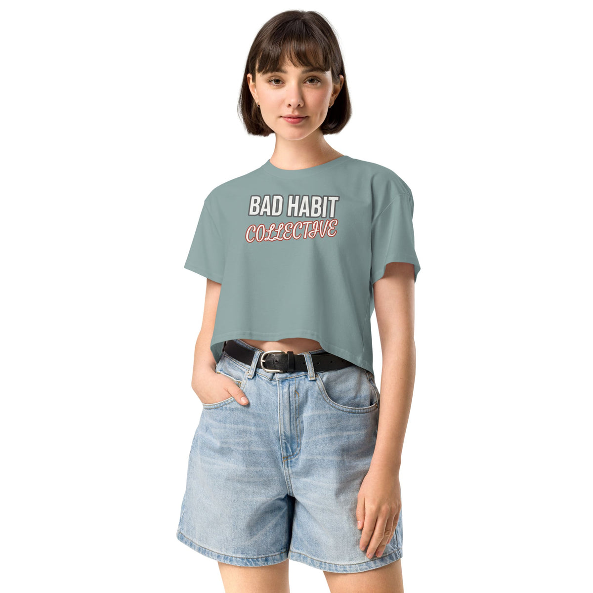 Women’s Bombs Away Crop Top | Bad Habit Collective