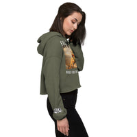 Bombs Away Crop Hoodie | Bad Habit Collective