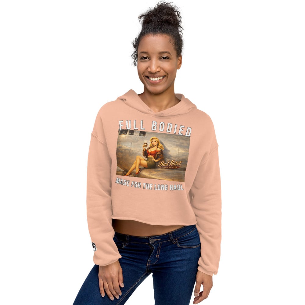 Bombs Away Crop Hoodie | Bad Habit Collective