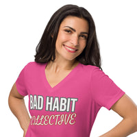 Women’s Bomb's Away Relaxed V-Neck T-Shirt | Bad Habit Collective