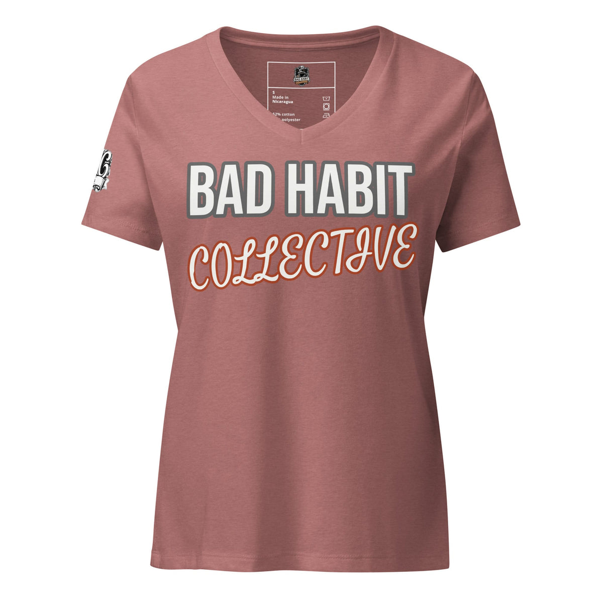Women’s Cleared for Takeoff Relaxed V-neck T-shirt | Bad Habit Collective