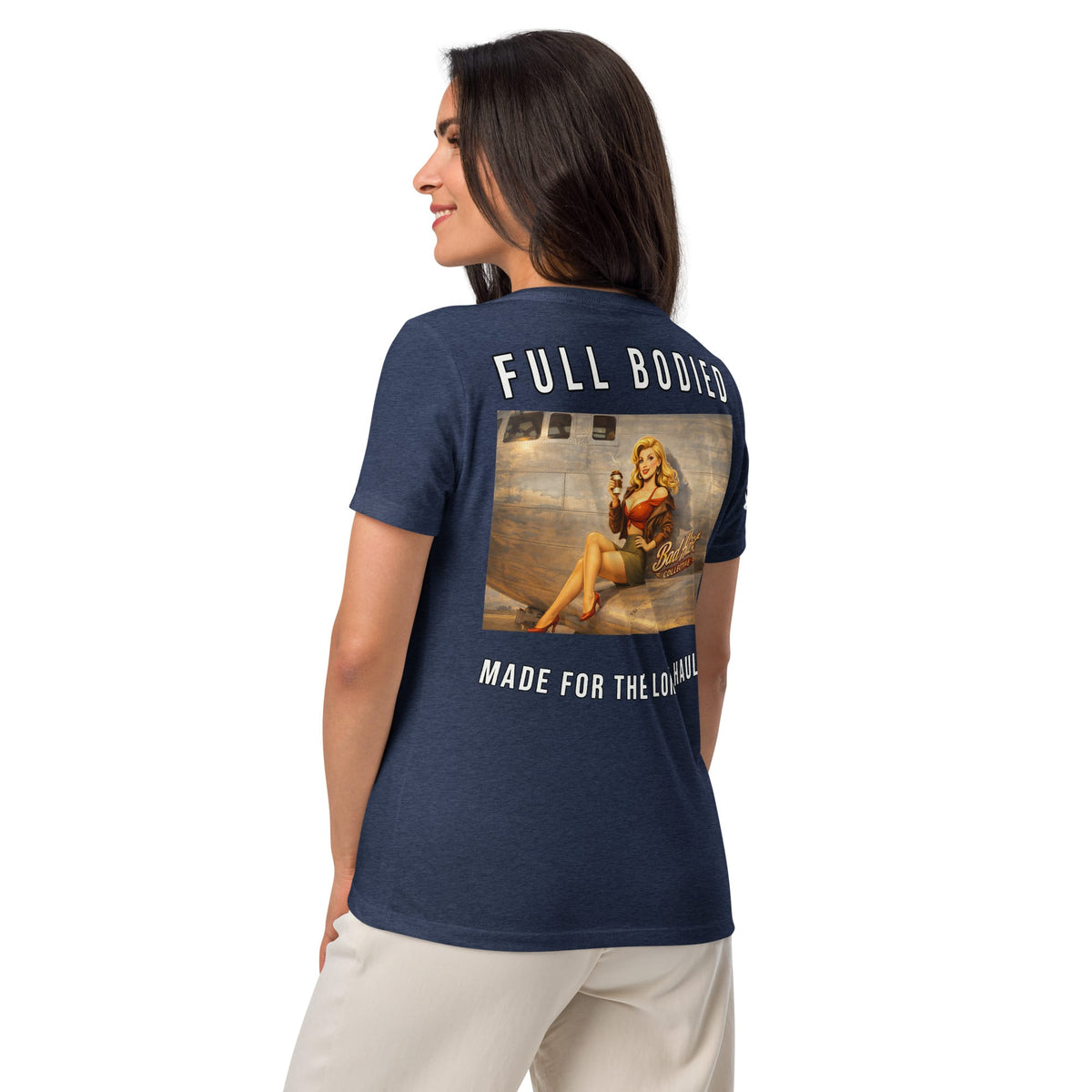Women’s Bomb's Away Relaxed V-Neck T-Shirt | Bad Habit Collective