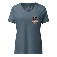 Women’s hell on wheels relaxed v-neck t-shirt | Bad Habit Collective