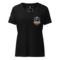 Women’s hell on wheels relaxed v-neck t-shirt | Bad Habit Collective