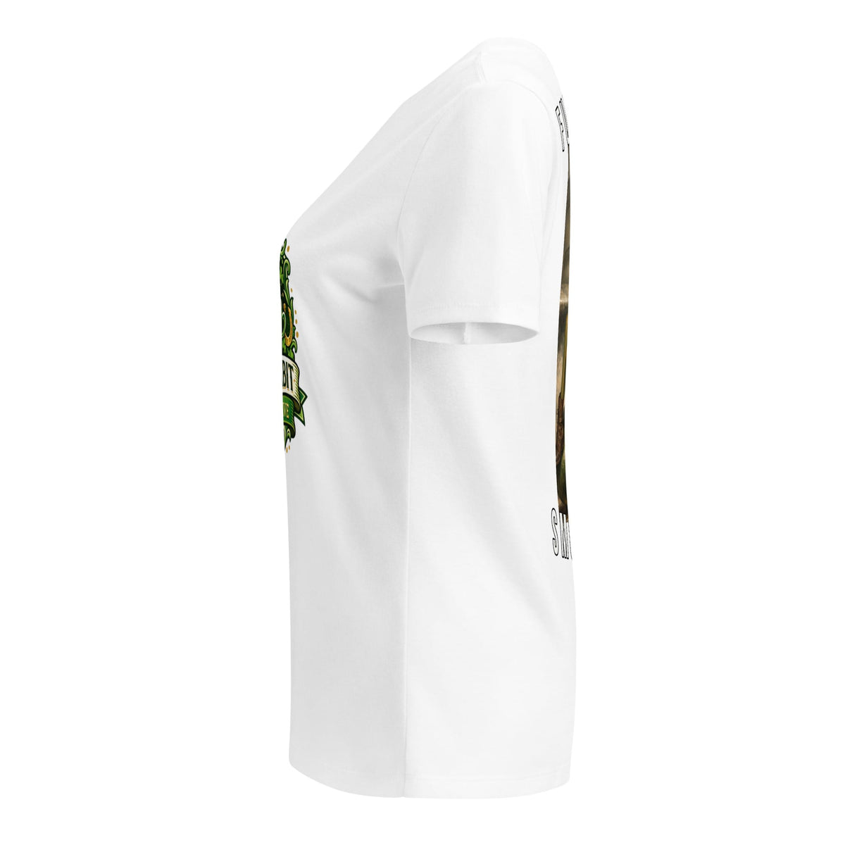 St. Paddy’s Bombshell – Women’s V-Neck Tee | Bad Habit Collective