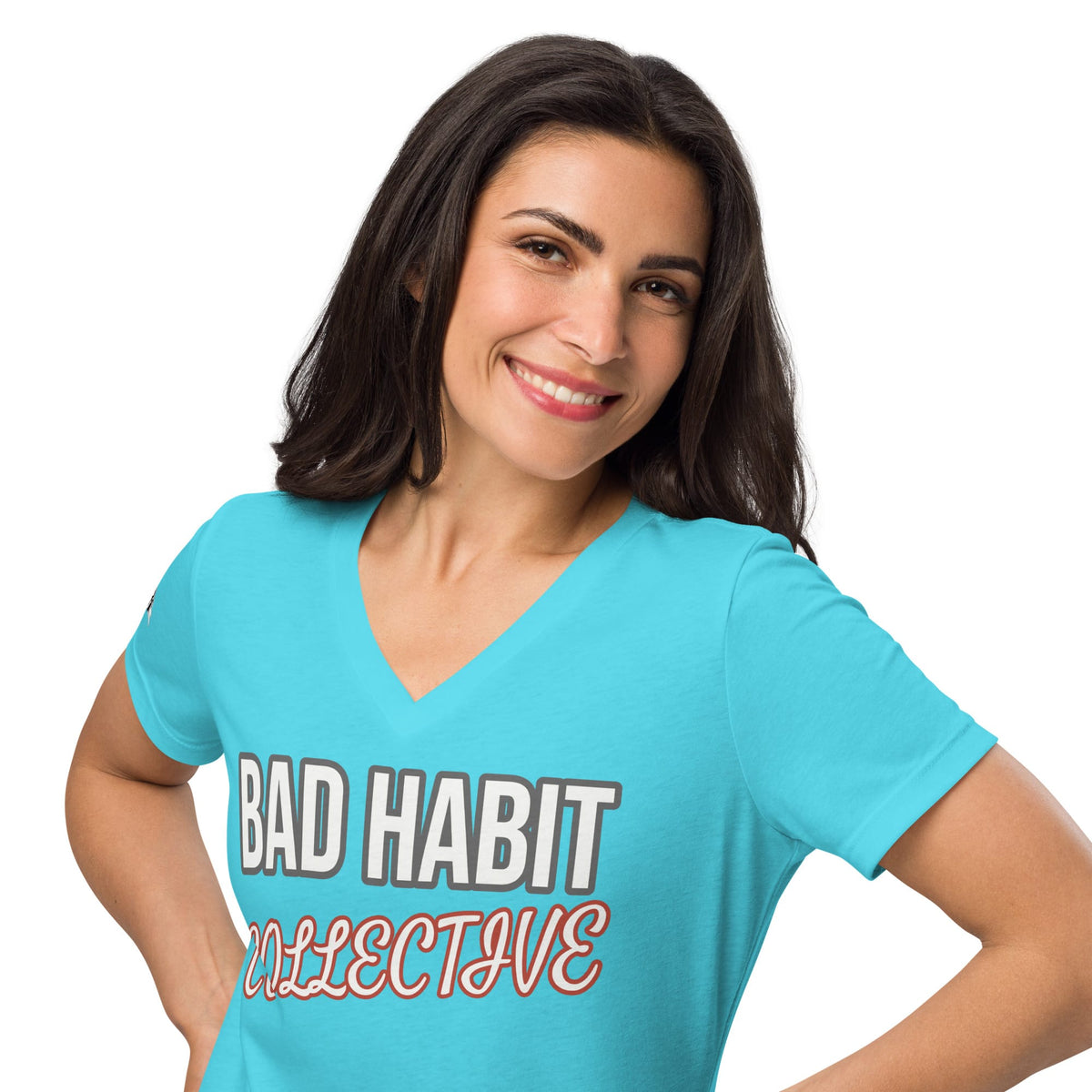 Women’s Bomb's Away Relaxed V-Neck T-Shirt | Bad Habit Collective